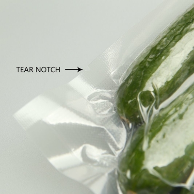Boilable Food Grade Transparent Vacuum Compression Retort Pouch Bag 3 mil