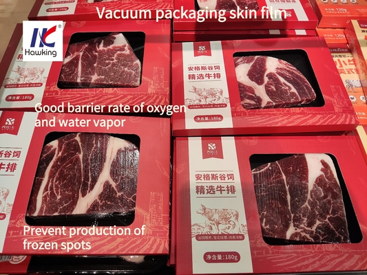 Co Extruded High Barrier Film Vacuum Packaging Skin Film For Food