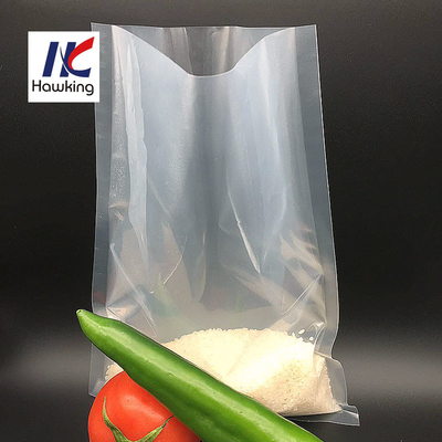 Free Sample Plain Vacuum Bag Food Pouch 3 Sides Seal